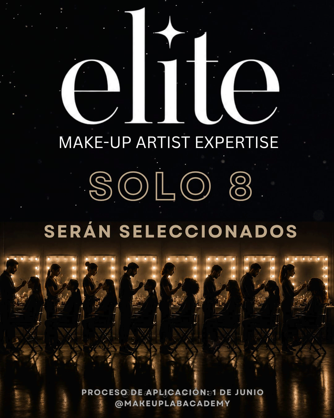 Elite Make-Up Artist Expertise — Solo 8 serán seleccionados